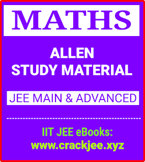 Allen Maths Modules for JEE Main and Advanced