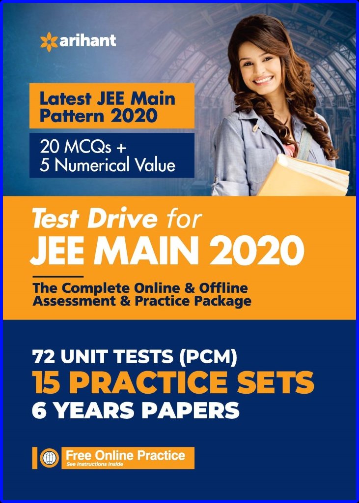 JEE Main Test Drive 2020 Pdf Arihant Publications