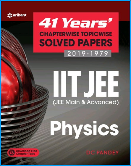 Arihant 41 Years Physics Solved Papers