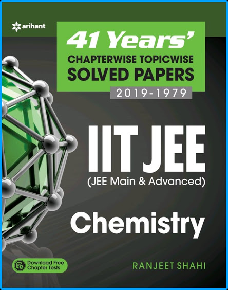 Arihant 41 Years Chemistry Solved Papers