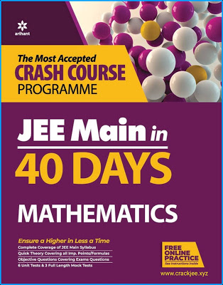 Arihant Maths 40 Days JEE Main 2021 Crash Course eBook Pdf Download