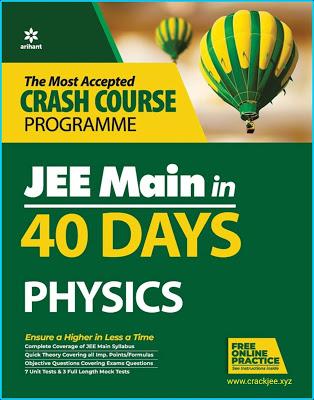 Arihant Physics 40 Days JEE Main 2021 Crash Course eBook Pdf Download