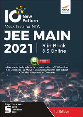 Download Disha 10 Latest NTA JEE Main 2021 Mock Tests