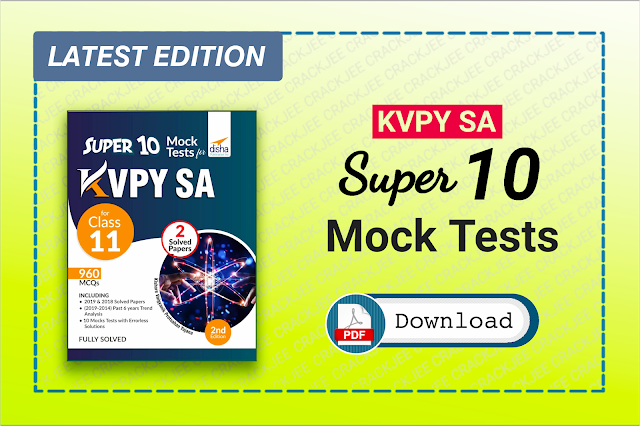 Download Disha KVPY Super 10 Mock Tests Pdf